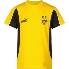 PUMA Borussia Dortmund Fanshirt Kinder faster yellow-puma black