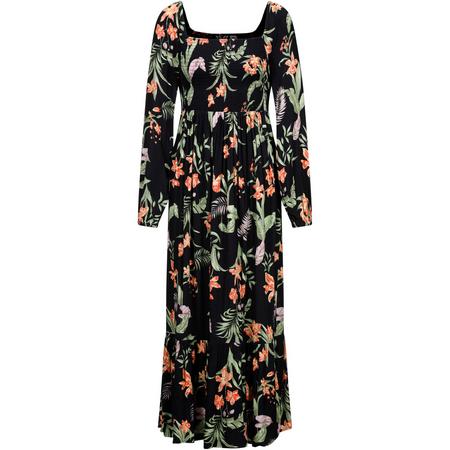 Roxy BLACK SANDS Maxikleid Damen Kleider XL Normal  | 03616750906300