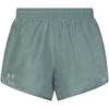 Under Armour UA FLY BY 3 SHORTS Laufshorts Damen - silica green