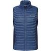 Columbia Powder Pass Steppweste Herren - dark mountain-collegiate navy