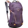 Osprey Hikelite 18 Wanderrucksack - purple ink-purple dusk-cheddar orange