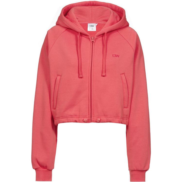 ICANIWILL ICANIWILL Everyday Kapuzenjacke Damen - dark pink peach - 0 | SportScheck
