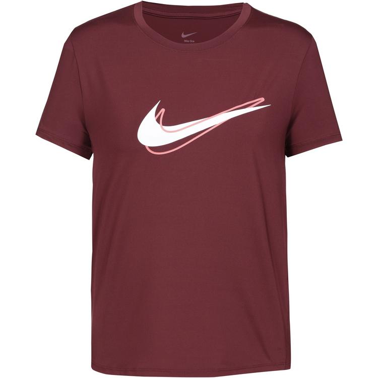 Nike Nike One Swoosh Funktionsshirt Damen - dark team red - 0 | SportScheck