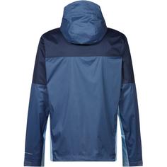 Rückansicht von Columbia Inner Limits III Regenjacke Herren dark mountain- coll navy- ripple blue