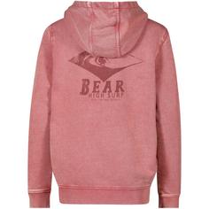 Rückansicht von BEAR Hoodie Kinder redwood