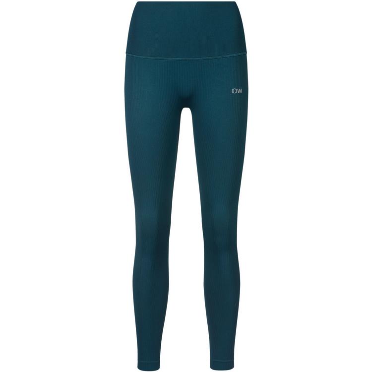 ICANIWILL ICANIWILL Ribbed Define Tights Damen - basic green - 0 | SportScheck