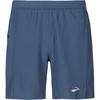 Brooks Journey 7" 2-in-1 Short Funktionsshorts Herren - blue slate