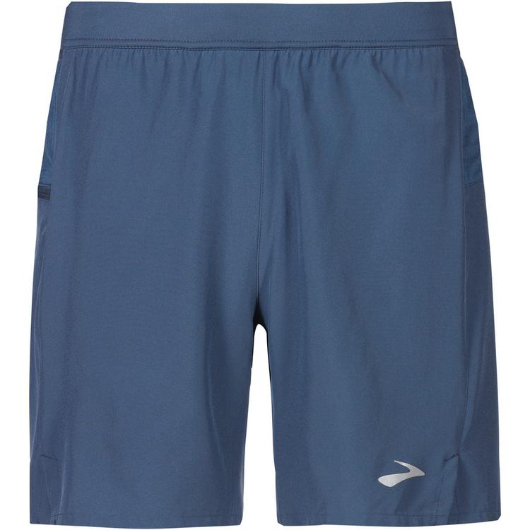 Brooks Brooks Journey 7" 2-in-1 Short Funktionsshorts Herren - blue slate - 0 | SportScheck