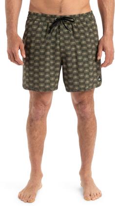 Rückansicht von Quiksilver SURFSILK Badeshorts Herren florever grape leaf cre