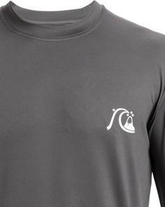Rückansicht von Quiksilver DNA Bubble Surf Shirt Herren iron gate