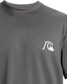 Rückansicht von Quiksilver DNA Bubble Surf Shirt Herren iron gate