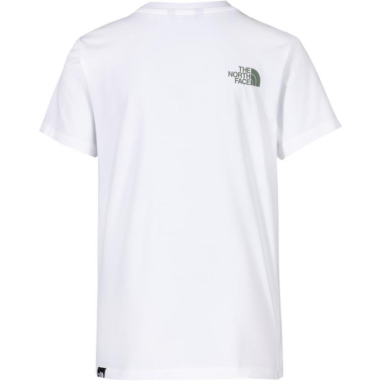 The North Face The North Face EASY T-Shirt Jungen - tnf white-duck green - 0 | SportScheck