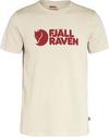 FJ&Auml;LLR&Auml;VEN Logo T-Shirt Herren - chalk white