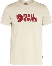 FJ&Auml;LLR&Auml;VEN Logo T-Shirt Herren - chalk white