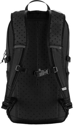 Rückansicht von FJÄLLRÄVEN Rucksack Abisko Softpack 16 Daypack black