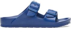 Rückansicht von Birkenstock Arizona EVA Sandalen Kinder navy