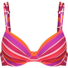 S.OLIVER Bikini Oberteil Damen pink print