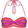 S.OLIVER Bikini Oberteil Damen - pink print