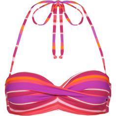 S.OLIVER Bikini Oberteil Damen pink print