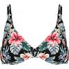 Lascana Bikini Oberteil Damen - black print