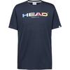 HEAD Rainbow T-Shirt Herren - navy