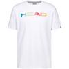 HEAD Rainbow T-Shirt Herren - white