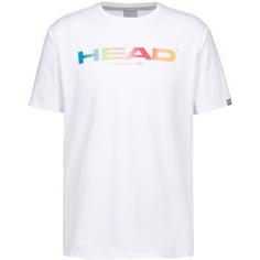 HEAD Rainbow T-Shirt Herren white