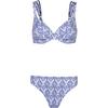 Sunflair Bikini Set Damen - blau-wei&szlig;