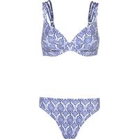 Sunflair Bikini Set Damen - blau-wei&szlig;