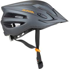 Rückansicht von ALPINA Tour 2.0 Fahrradhelm charcoal-orange matt