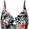 Lascana Bikini Oberteil Damen - black print