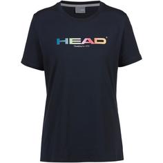 HEAD Rainbow T-Shirt Damen navy