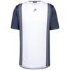 HEAD Club 25 Tennisshirt Herren - navy-white