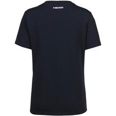 Rückansicht von HEAD Rainbow T-Shirt Damen navy