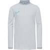 Nike Academy 25 Funktionsshirt Kinder - photon dust-lt smoke grey-dynamic turq