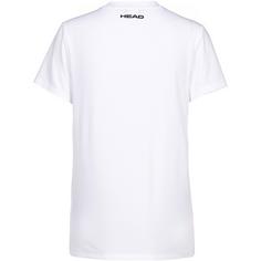 Rückansicht von HEAD Rainbow T-Shirt Damen white