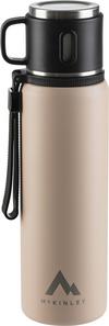 McKinley 0,8L + Becher Isolierflasche - rose