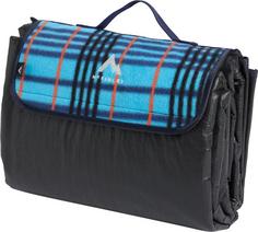 Rückansicht von McKinley Picnic Rug Striped II 145x180cm Decke blue petrol-blue pet