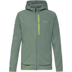 Under Armour OUTRUN THE STORM Laufjacke Herren silica green