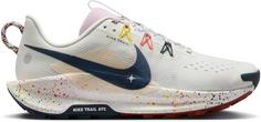 Nike REACTX PEGASUS TRAIL 5 Trailrunning Schuhe Damen summit white-pure platinum-football grey