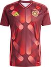 adidas DFB Frauen EM 2025 Ausw&auml;rts Teamtrikot Herren - team coll burgundy 2