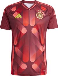 adidas DFB Frauen EM 2025 Ausw&auml;rts Teamtrikot Herren - team coll burgundy 2