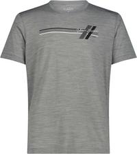 CMP Funktionsshirt Herren - grey mel-graffite
