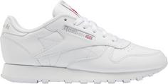 Reebok Classic Leather Sneaker Damen ftwwht-ftwwht-pugry3