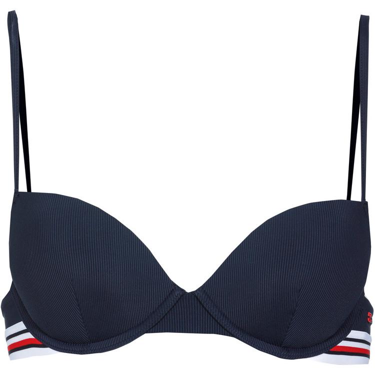 Tommy Hilfiger Tommy Hilfiger GLOBAL Bikini Oberteil Damen - dark night navy - 0 | SportScheck
