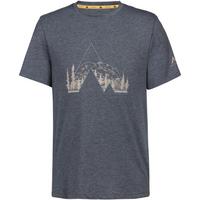 McKinley Nata II Funktionsshirt Herren - melange-navy