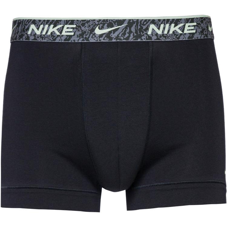 Nike Nike EVERYDAY COTTON STRETCH Unterhose Herren - black-glacier blue-barely volt-seq mrbl - 0 | SportScheck