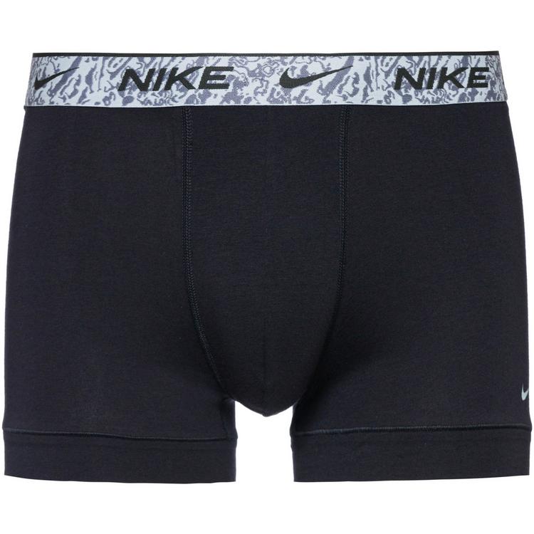 Nike Nike EVERYDAY COTTON STRETCH Unterhose Herren - black-glacier blue-barely volt-seq mrbl - 3 | SportScheck