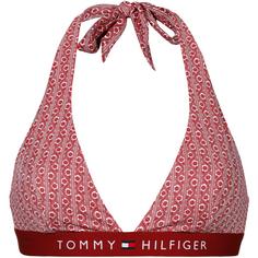 Tommy Hilfiger ORIGINAL Bikini Oberteil Damen floral stripe regatta red