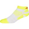 ABC Socken - bianco-giallo fluo